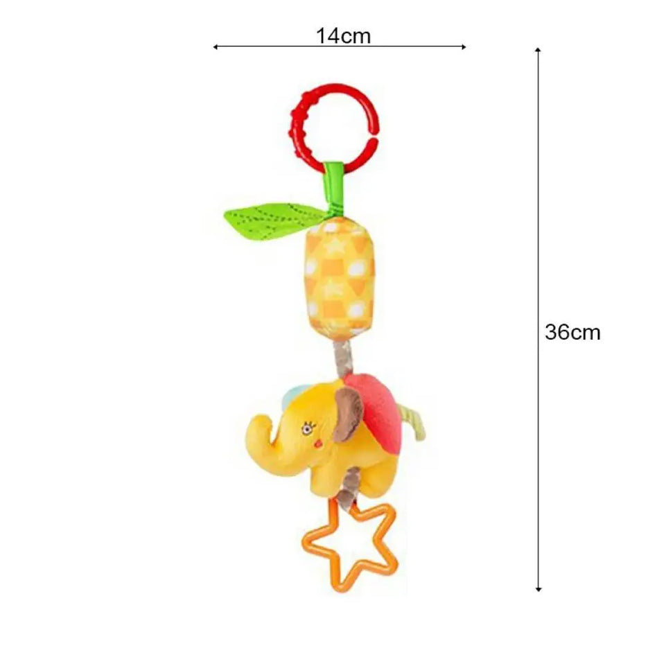 8 Baby Car Seat Toys Cute Caterpillar Spiral Plush Toys Baby Stroller Toys Hanging Rattles Crib Activity Toys Baby Gifts