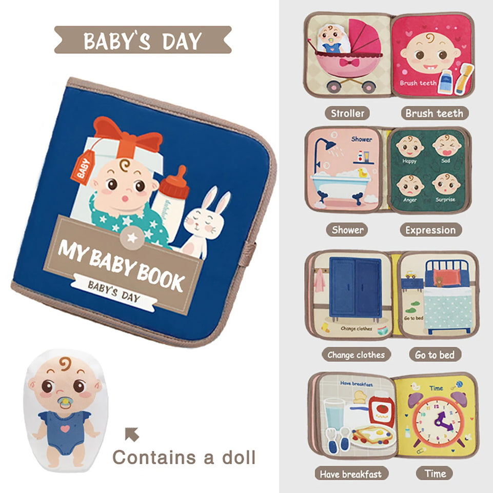 Baby Books Toys Cloth Books Children Learning Games Educational Toys Baby Early Education Toys Parent-Child Interaction