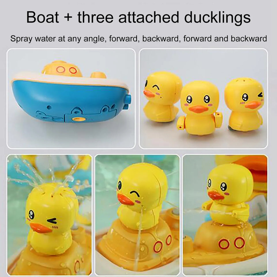Children's Baby Bath Toy Set Water Spray Shower Toys Duck Baby Shower Water Toys Balls Bathroom Baby Toys Bathtub Toys Gifts