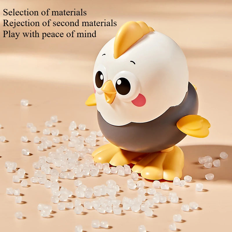 Children's Cartoon Clockwork Toys Wind-up Jumping Chick Baby Baby Educational Toy Wind Up Toys Kids Toys Girls Toys Boys Toys