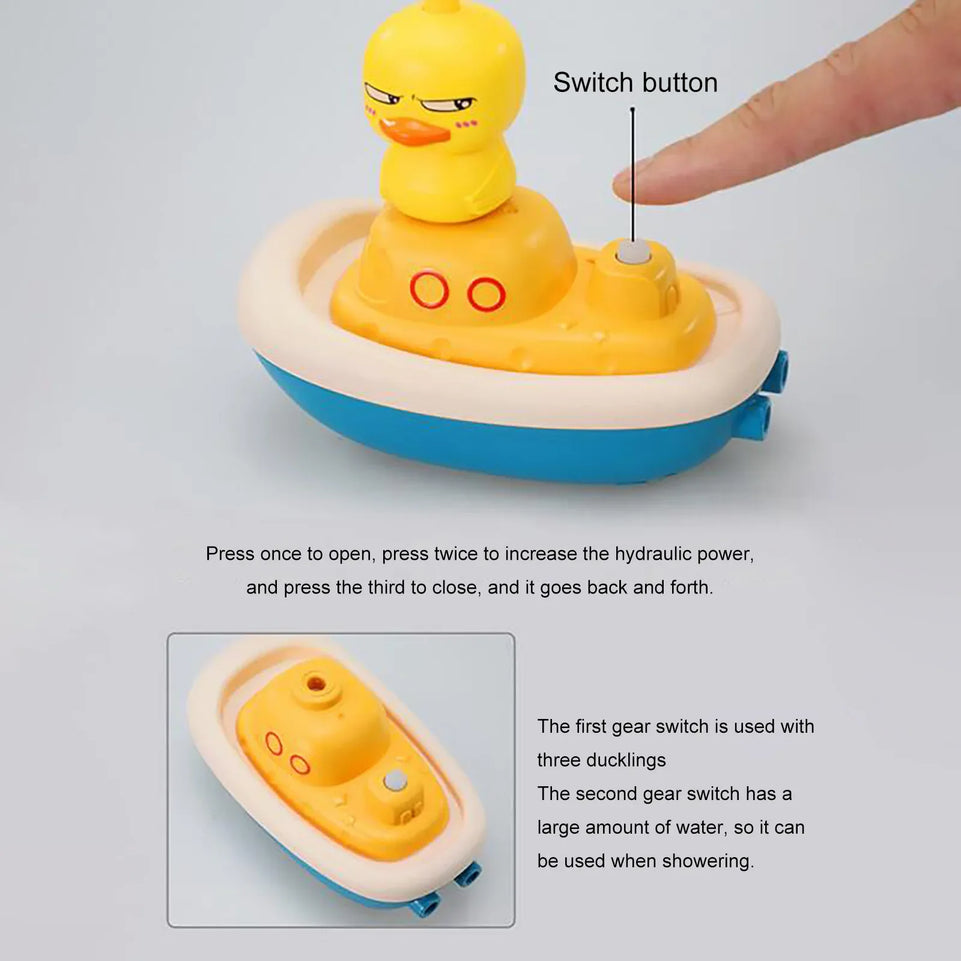 Children's Baby Bath Toy Set Water Spray Shower Toys Duck Baby Shower Water Toys Balls Bathroom Baby Toys Bathtub Toys Gifts