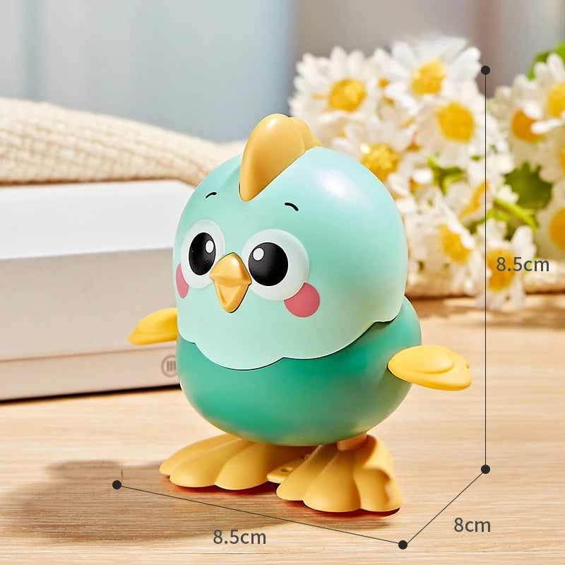 Children's Cartoon Clockwork Toys Wind-up Jumping Chick Baby Baby Educational Toy Wind Up Toys Kids Toys Girls Toys Boys Toys