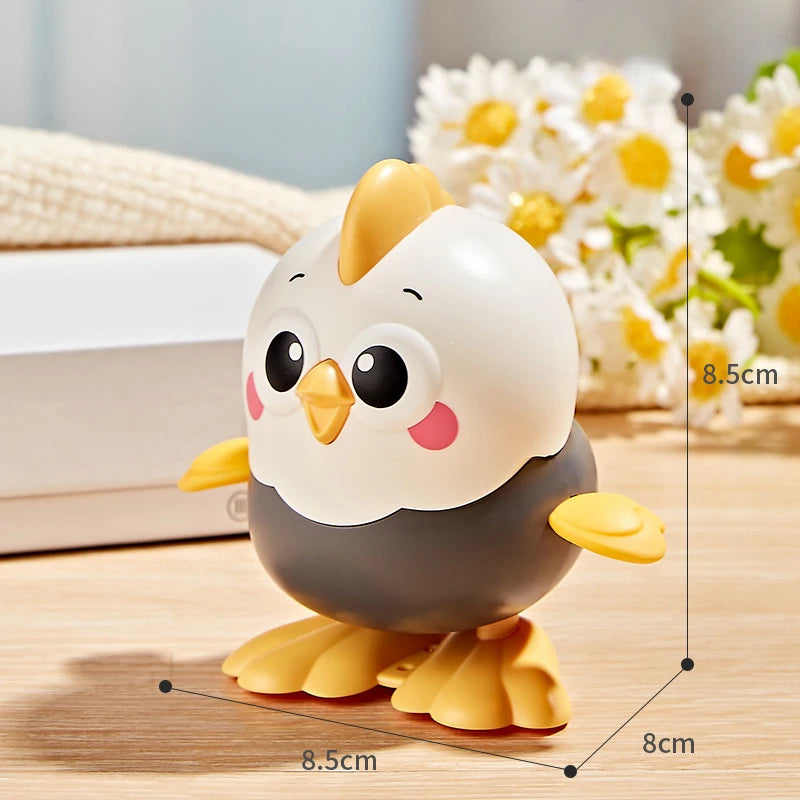 Children's Cartoon Clockwork Toys Wind-up Jumping Chick Baby Baby Educational Toy Wind Up Toys Kids Toys Girls Toys Boys Toys