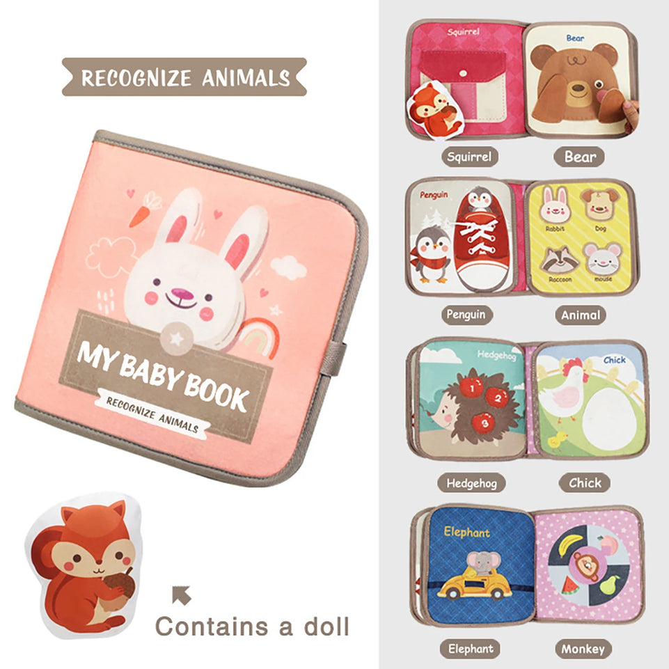 Baby Books Toys Cloth Books Children Learning Games Educational Toys Baby Early Education Toys Parent-Child Interaction