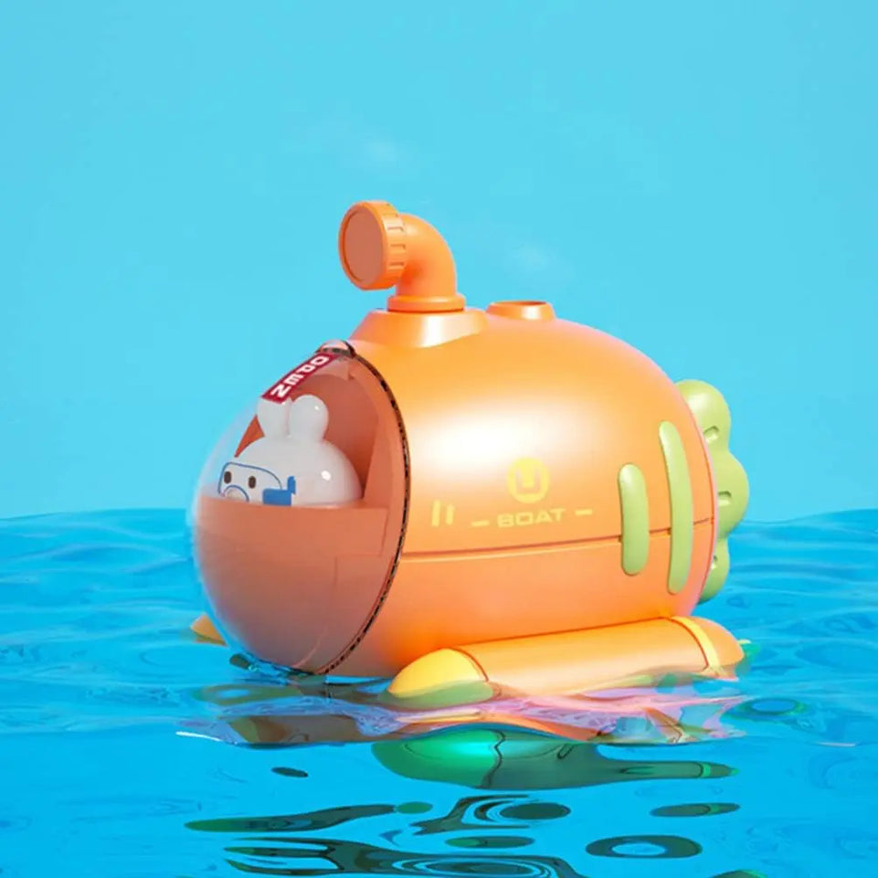 Baby Bath Toys for Kids Electric Submarine Shower Sucker Baby Toys Spray Water Toys Bathtub Toys Sprinkler Baby Shower