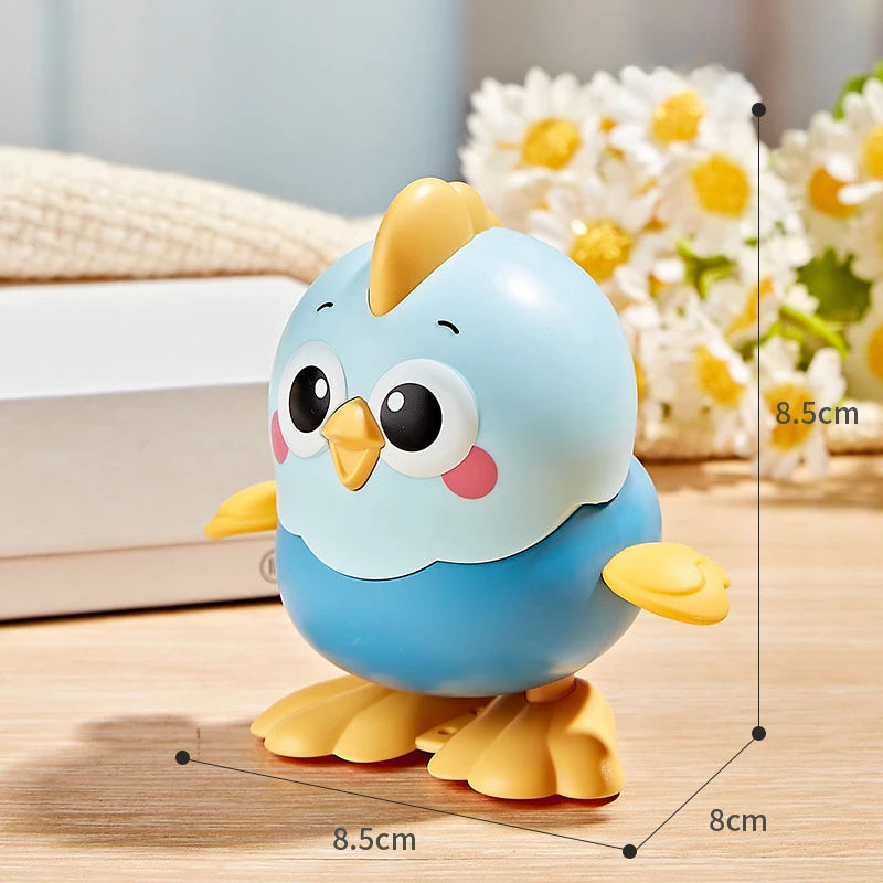 Children's Cartoon Clockwork Toys Wind-up Jumping Chick Baby Baby Educational Toy Wind Up Toys Kids Toys Girls Toys Boys Toys