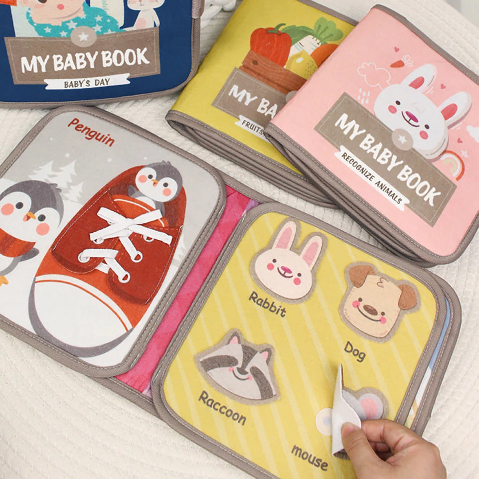 Baby Books Toys Cloth Books Children Learning Games Educational Toys Baby Early Education Toys Parent-Child Interaction